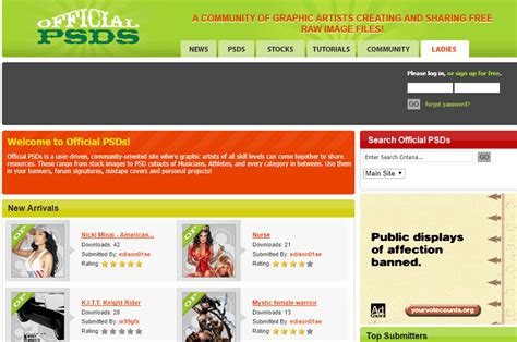 official psd free download.